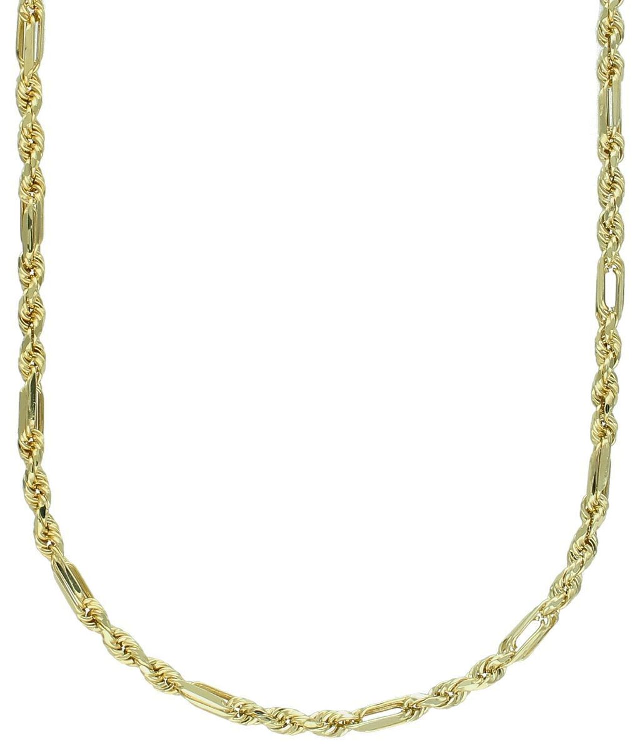 Złoty naszyjnik kordel z elementami ozdobnymi próba 585, DIA-NSZ-10470-585. Podkreśl swój styl i dodaj blasku każdej stylizacji z tym wyjątkowym złotym naszyjnikiem! Zrobiony z wysokiej jakości1.jpg