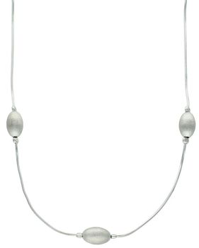 Naszyjnik damski srebrny próby 925 zdobiony podłużnymi elementami. Długość 45 + 3 cm, waga 3,60 g, zapięcie na karabińczyk. Klasyczna elegancja w nowoczesnym wydaniu.1.jpg