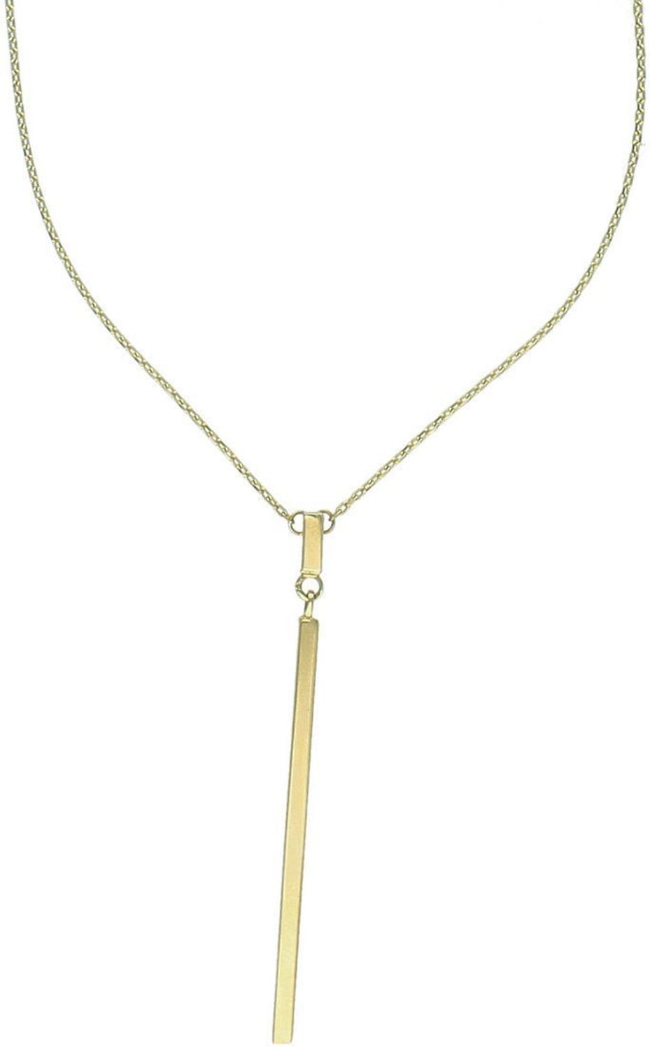 Łańcuszek złoty patyczek blaszka złoto 585 50 cm DIA-NSZ-10887-585 głowne.jpg