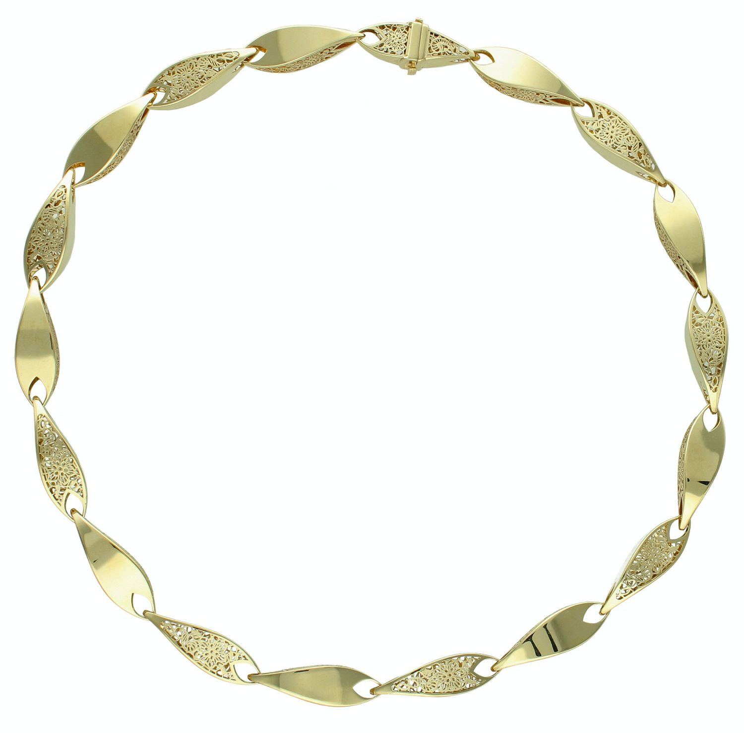 Naszyjnik damski złoty. Złoty naszyjnik damski ankier. Złoty naszyjnik damski z kuleczkami. Naszyjnik damski złoty na prezent.Naszyjnik damski złota celebrytka..jpg