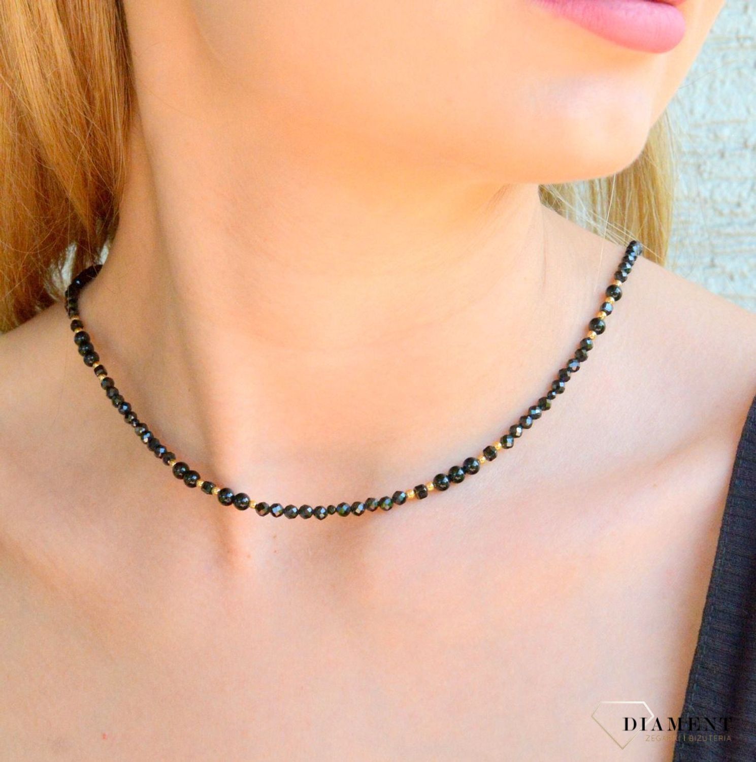 Srebrny naszyjnik damski 925 z turmalinem, spinelem i agatem DIA-NSZ-11452-925. Srebrny naszyjnik damski. Naszyjnik z kamieniami naturalnymi. Naszyjnik z turmalinem. Naszyjnik damski z kamieniami naturalnymi idealny na lato. Hit modowy.jpg