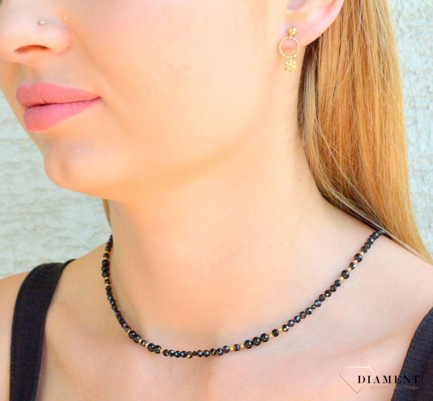 Srebrny naszyjnik damski 925 z turmalinem, spinelem i agatem DIA-NSZ-11452-925. Srebrny naszyjnik damski. Naszyjnik z kamieniami naturalnymi. Naszyjnik z turmalinem. Naszyjnik damski z kamieniami naturalnymi idealny na lato. Hit modowy.jpg