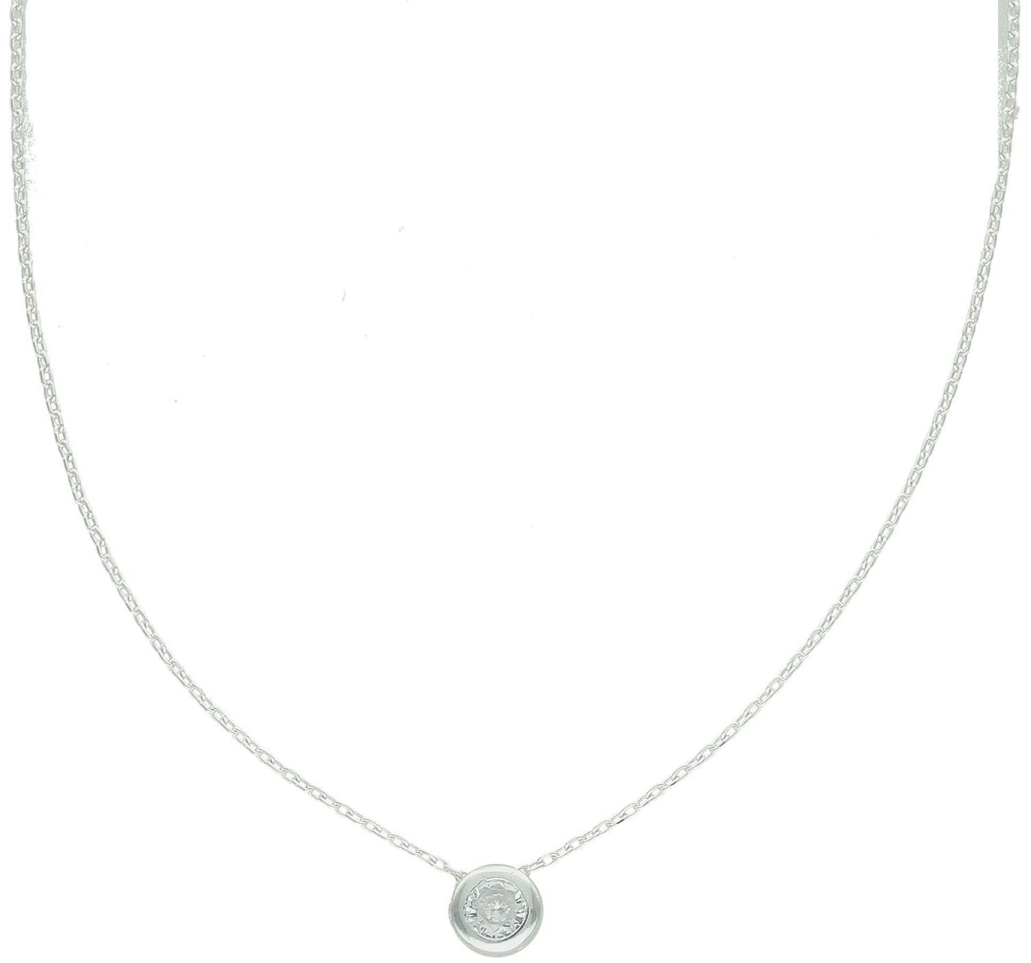 Srebrny naszyjnik damski 92 celebrytka z okrągłą cyrkonią 45 cm DIA-NSZ-11654-925 (2).jpg
