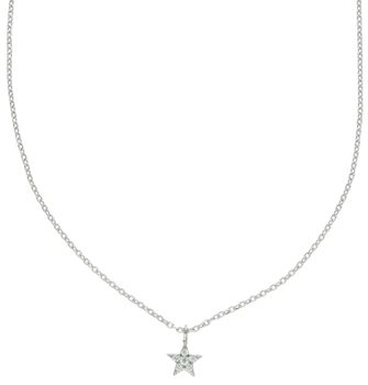 Srebrny naszyjnik damski 92 celebrytka z gwiazdką 45 cm DIA-NSZ-11655-925 (1).jpg