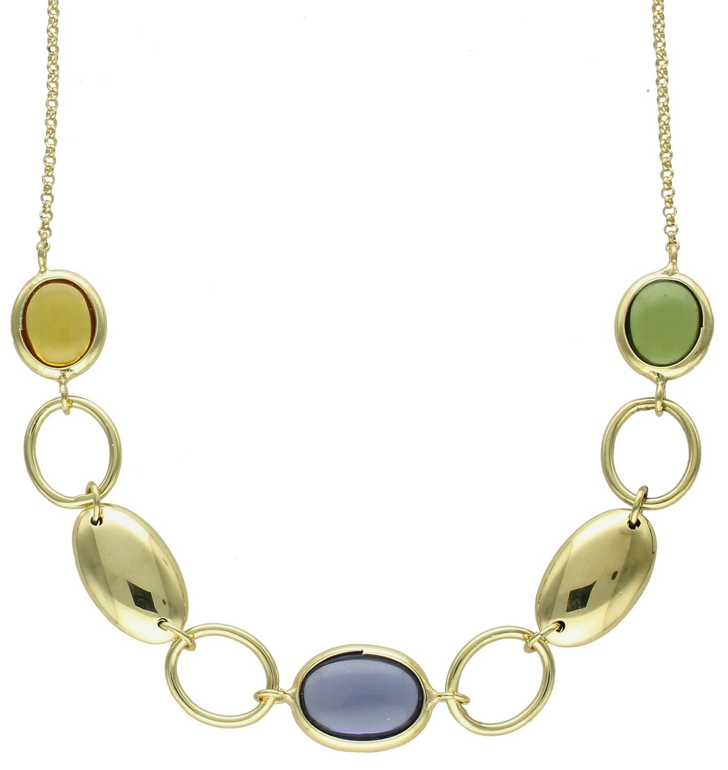 Srebrny naszyjnik damski pokryty złotem z kolorowymi cyrkoniami DIA-NSZ-11688-925 (4).jpg