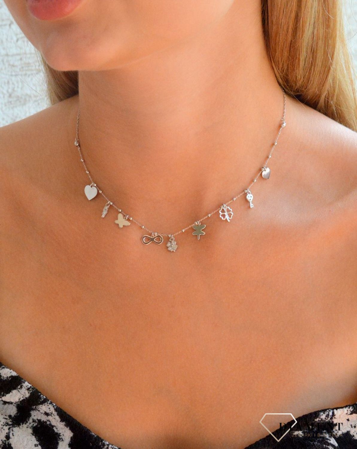 Srebrny naszyjnik damski 925 celebrytka z wiszącymi zawieszkami DIA-NSZ-11781-925 (2).jpg
