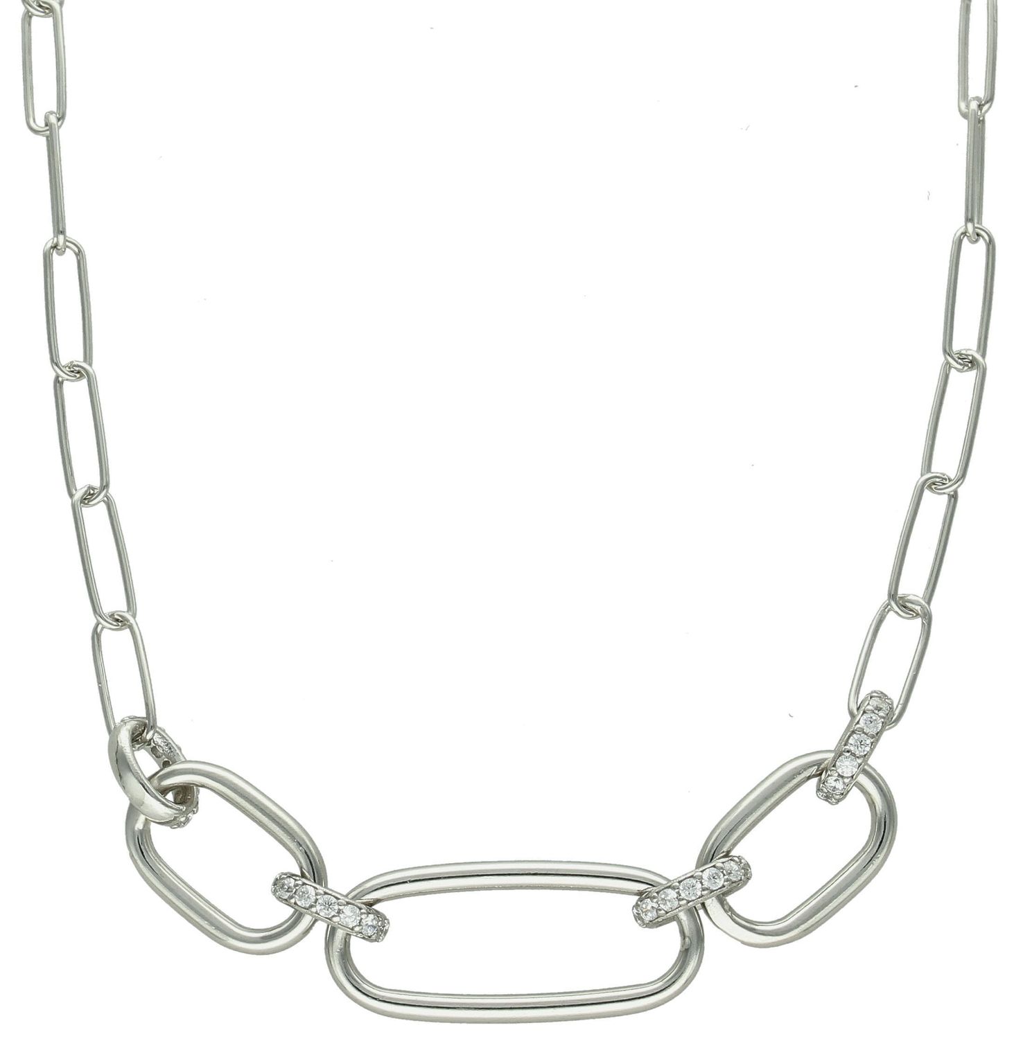 Srebrny naszyjnik damski 925 spinacze z cyrkoniami DIA-NSZ-11802-925 (3).jpg