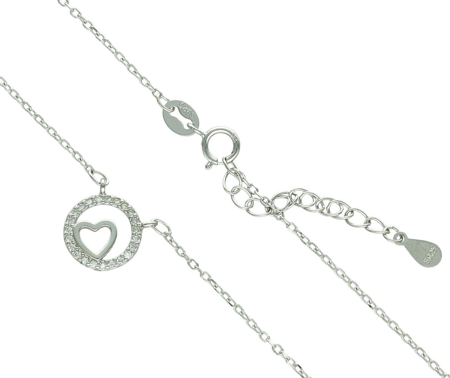 Srebrny naszyjnik damski 925 celebrytka z sercem i cyrkoniami DIA-NSZ-11891-925 (2).jpg