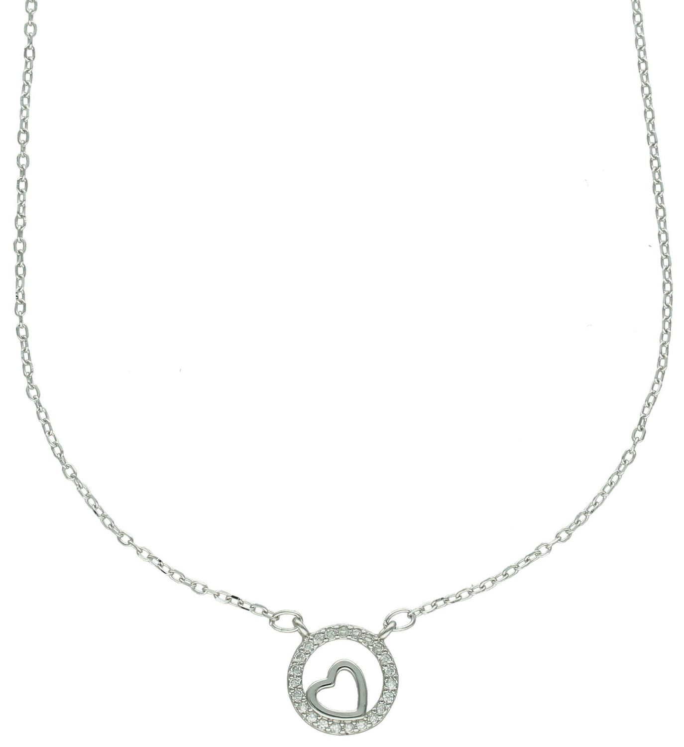 Srebrny naszyjnik damski 925 celebrytka z sercem i cyrkoniami DIA-NSZ-11891-925 (2).jpg