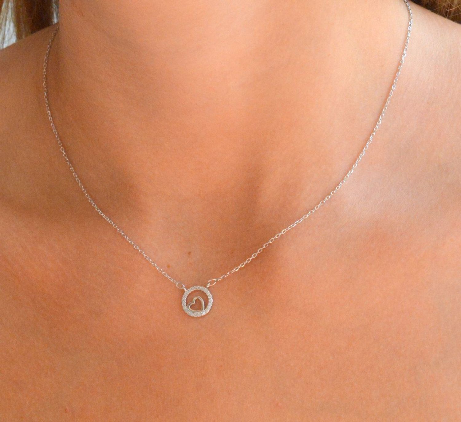 Srebrny naszyjnik damski 925 celebrytka z sercem i cyrkoniami DIA-NSZ-11891-925 (2).jpg