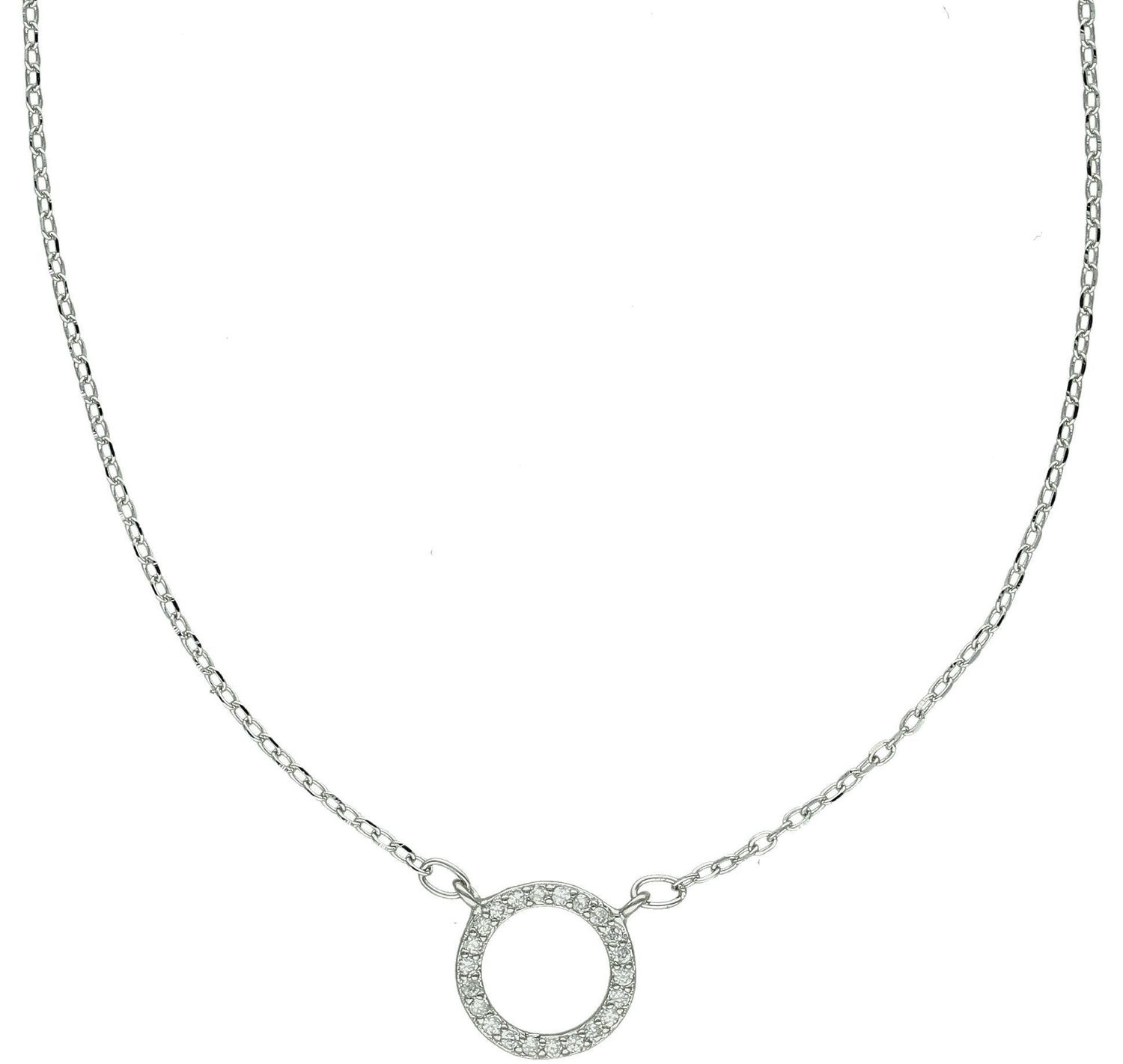 Srebrny naszyjnik damski 925 celebrytka kółko z cyrkoniami DIA-NSZ-11892-925 (1).jpg