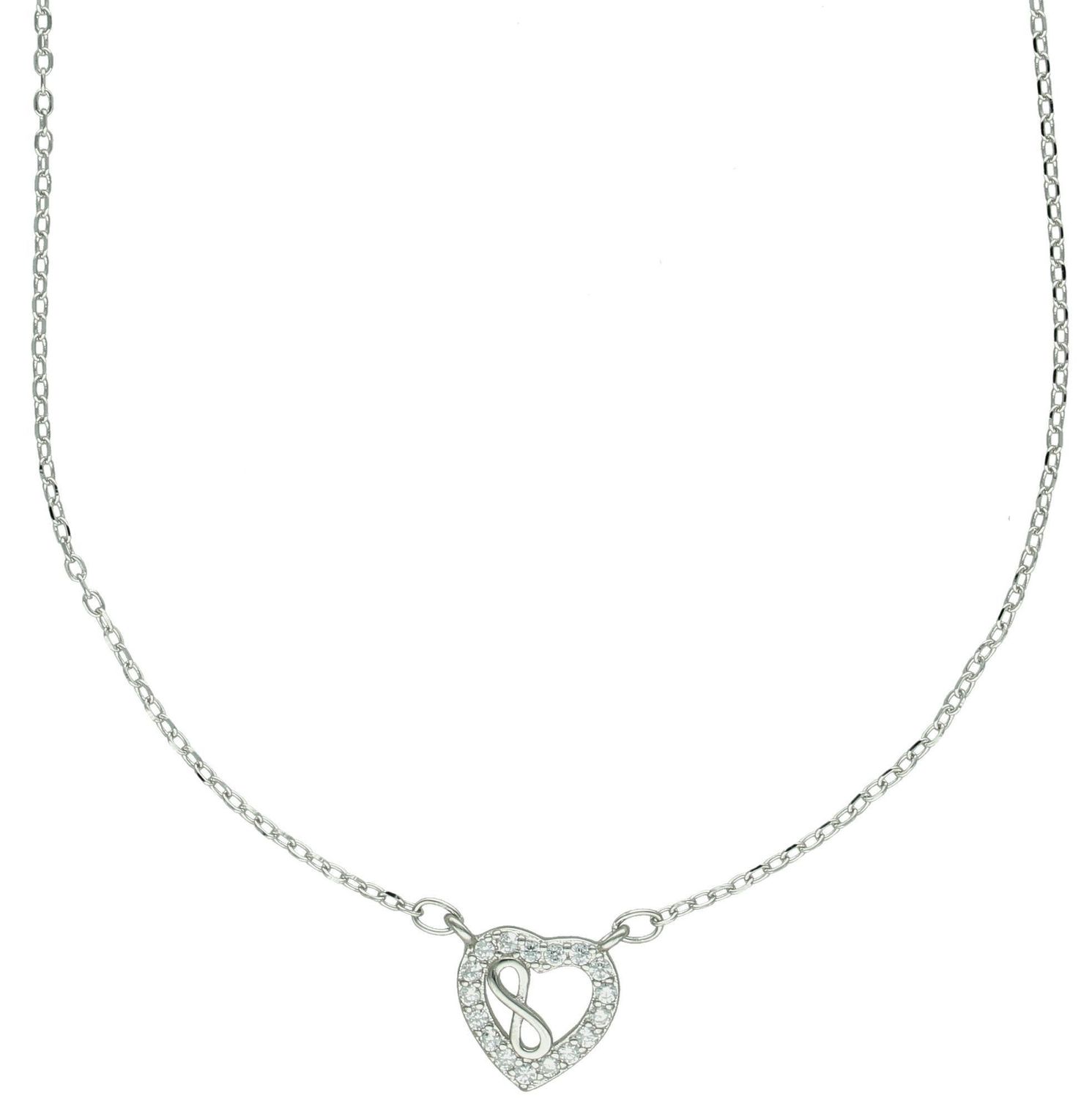 Srebrny naszyjnik damski 925 celebrytka z sercem i znakiem nieskończoności DIA-NSZ-11893-925 (1).jpg