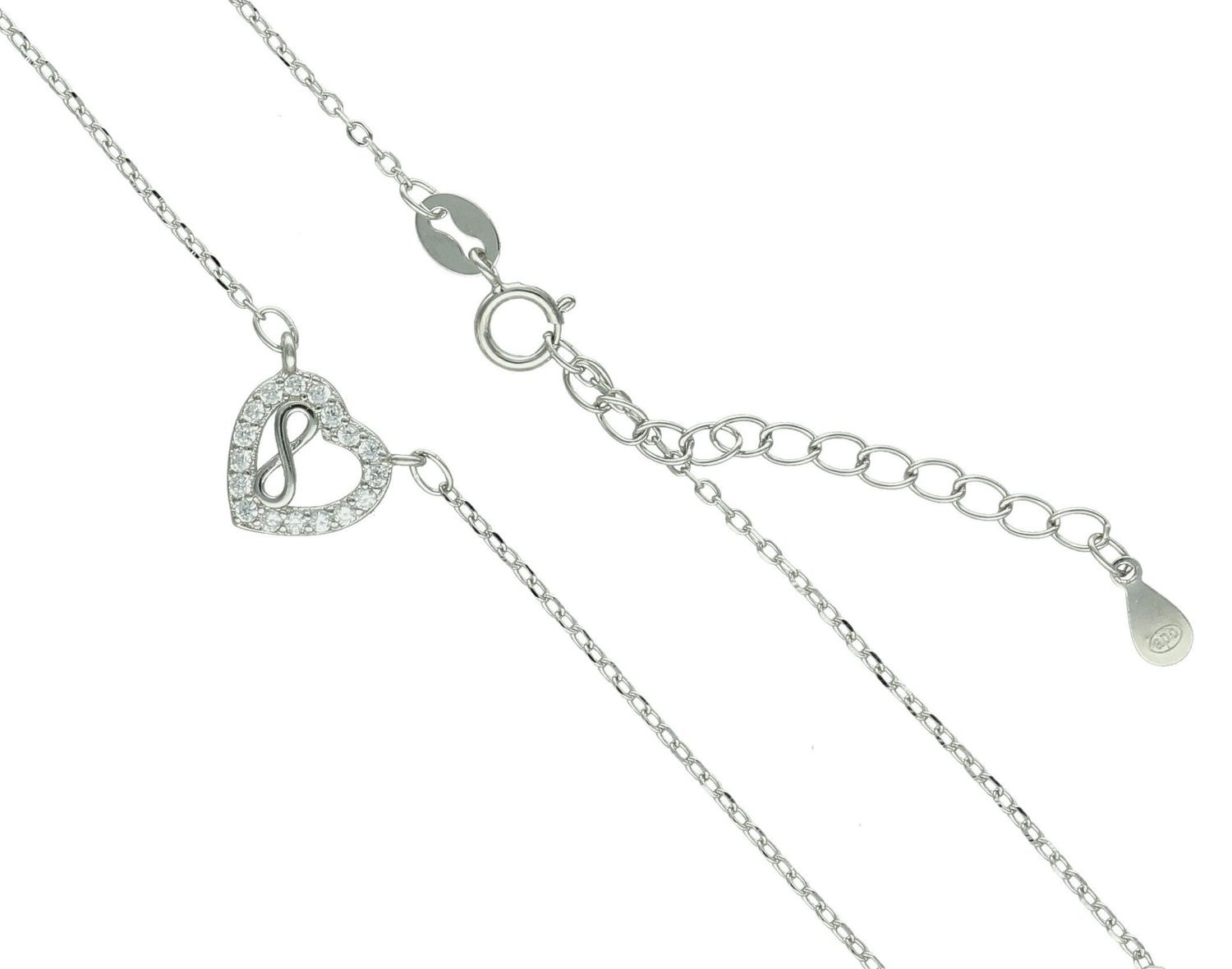 Srebrny naszyjnik damski 925 celebrytka z sercem i znakiem nieskończoności DIA-NSZ-11893-925 (1).jpg