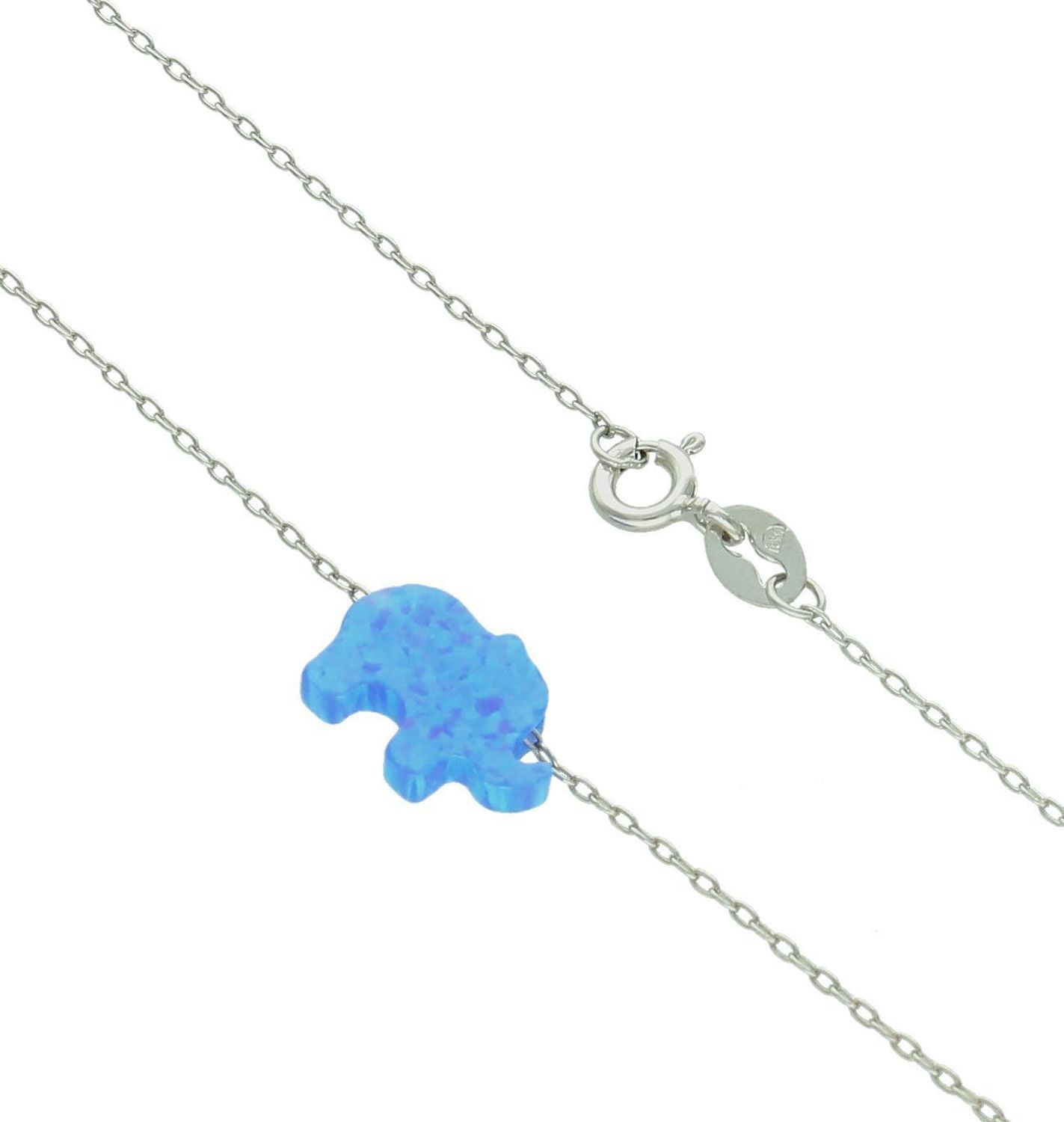 Srebrny naszyjnik damski celebrytka 925 słonik z niebieskim opalem DIA-NSZ-12246-925 (2).jpg