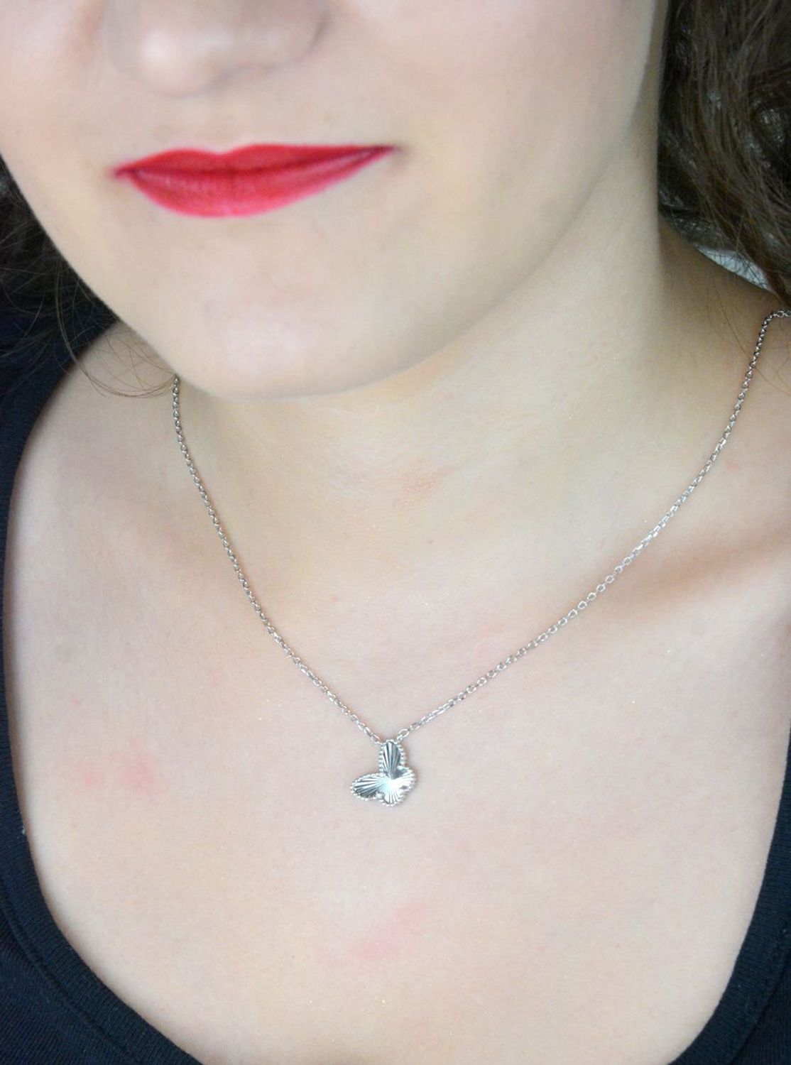 Srebrny naszyjnik damski celebrytka 925 z motylem DIA-NSZ-12250-925.jpg