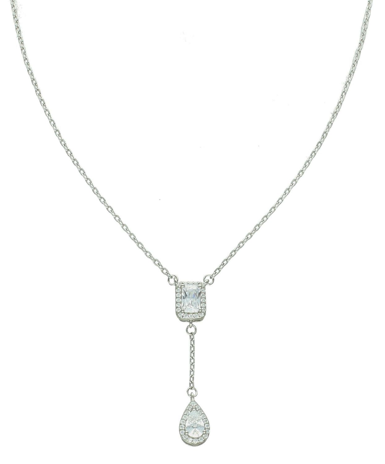 Srebrny naszyjnik damski celebrytka 925 z dwoma zawieszkami DIA-NSZ-12253-925 (3).jpg