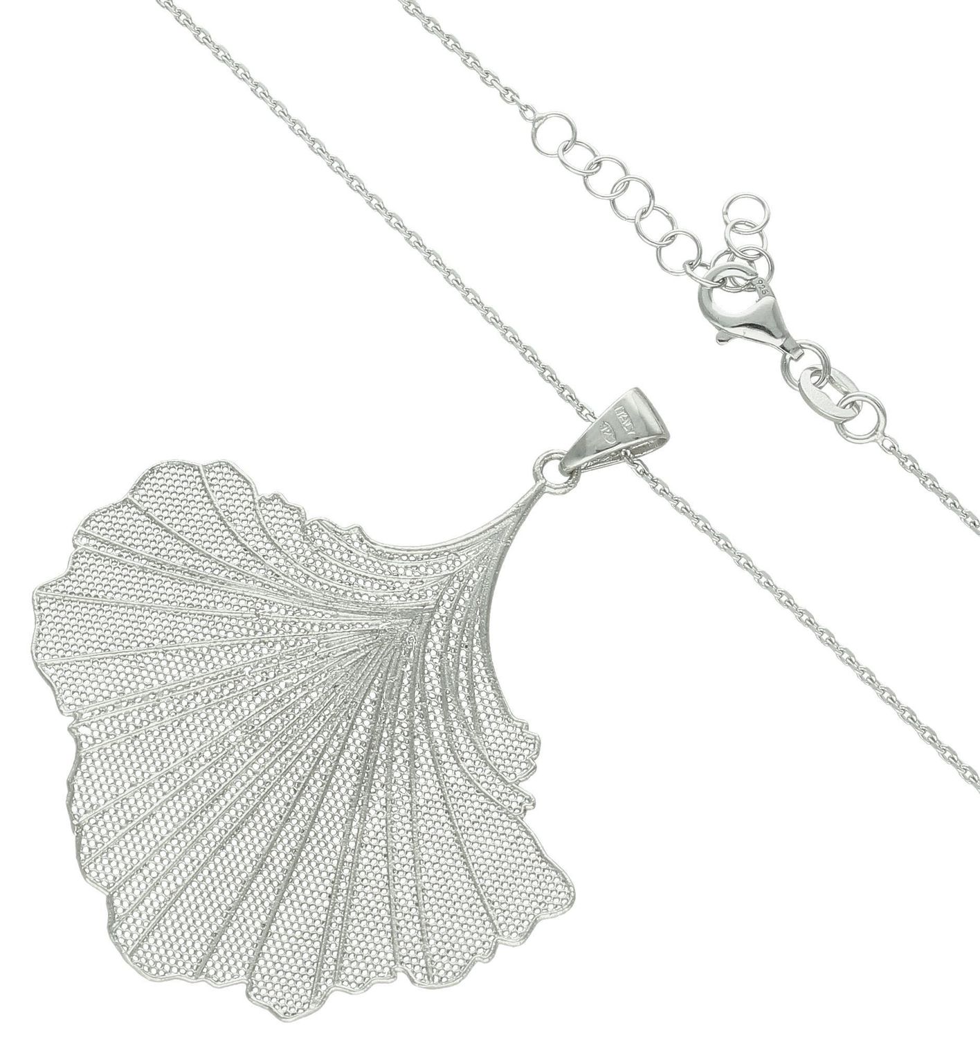 Naszyjnik srebro próba 925, liść DIA-NSZ-12370-925. Naszyjnik wykonany z najwyższej jakości srebra. Idealny pomysł na prezent dla każdej kobiety. Naszyjnik wykonany z próby 925,.jpg