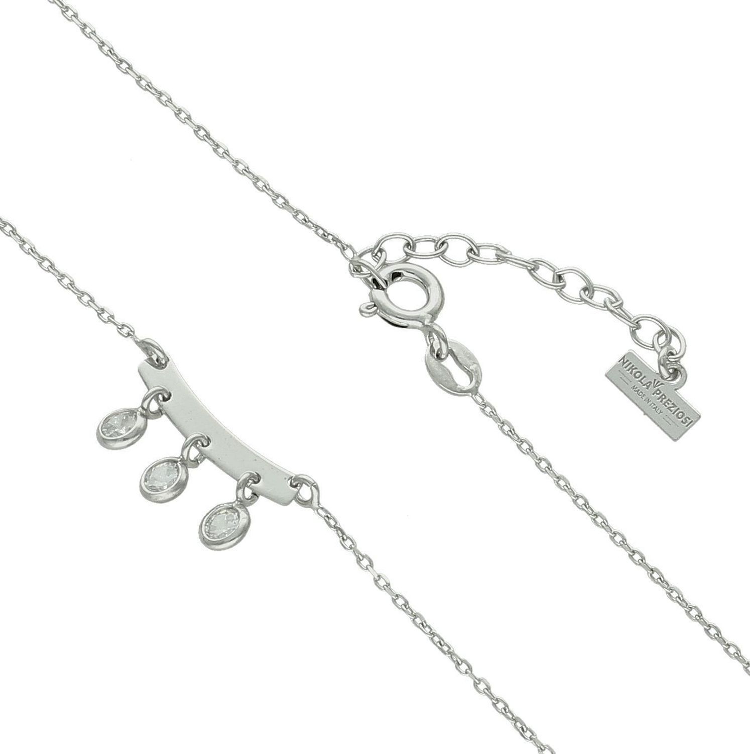 Srebrny naszyjnik damski celebrytka 925 z wiszącymi cyrkoniami DIA-NSZ-12518-925 (1).jpg
