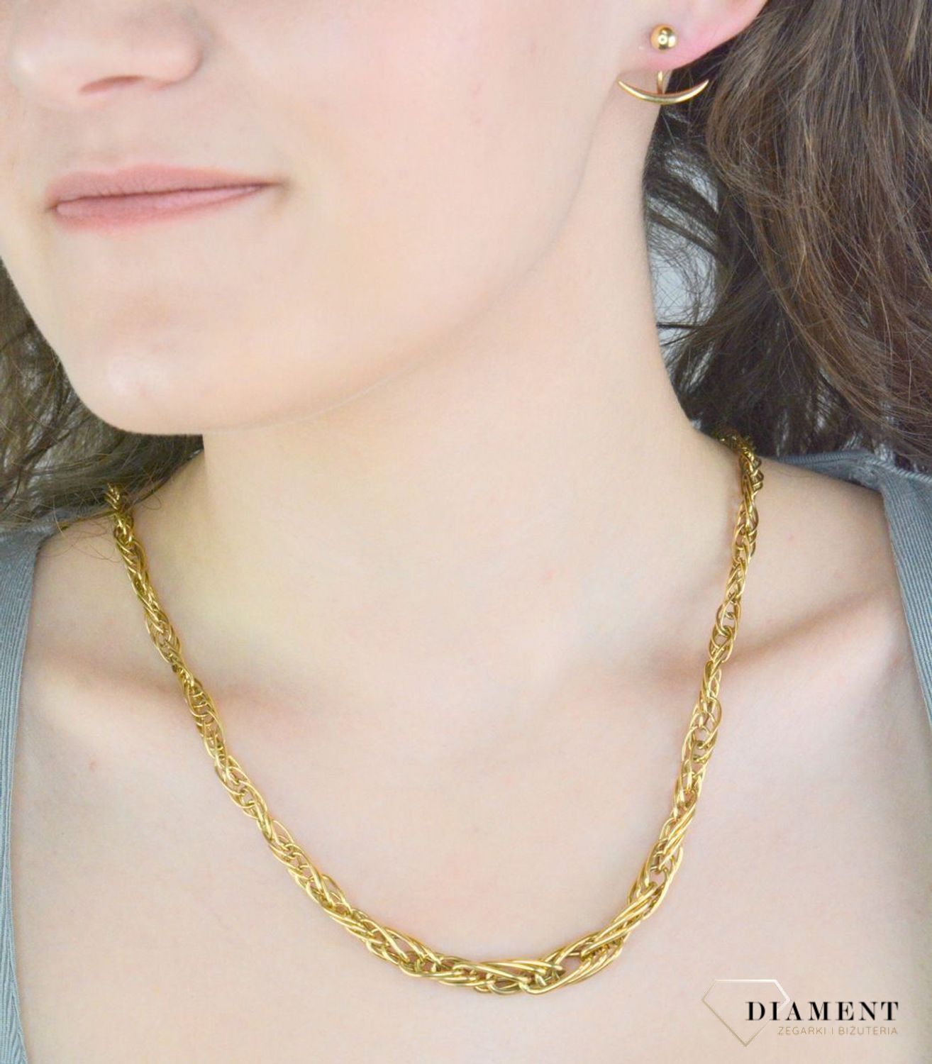 Złoty naszyjnik kolia damska 12 gramy złota próba 585 DIA-NSZ-12843-585 50 cm.jpg