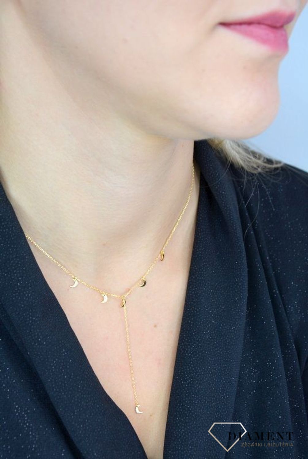 Naszyjnik srebrny typu choker małe księżyce DIA-NSZ-1302-925.jpg