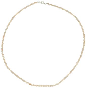 Delikatny naszyjnik damski srebro 925 DIA-NSZ-13115-925 z kamieniem słonecznym 2 mm. Długość 40 cm. Subtelny blask i elegancja na każdą okazję.1.jpg