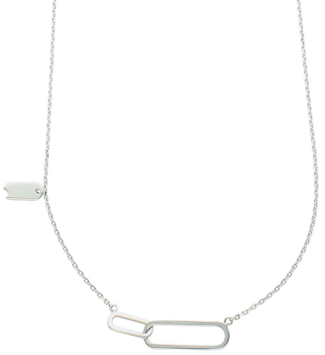 Naszyjnik damski srebrny 925 DIA-NSZ-1315-925 z podłużnym elementem, długość 42+3 cm, zapięcie na karabińczyk. Lekki i elegancki dodatek na każdą okazję.1.jpg