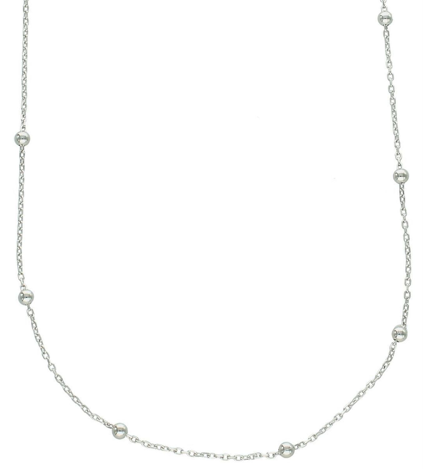 Minimalistyczny naszyjnik ze srebra próby 925 zdobiony małymi kulkami 2 mm. Subtelny, lekki i elegancki – idealny na co dzień. Sprawdź model DIA-NSZ-13360-925.1.jpg