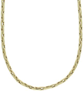 Elegancki naszyjnik złoty 925, zdobiony dwiema kostkami w cyrkonie. Długość 45 cm, waga 8,26 g. Idealny na prezent i codzienną elegancję.1.jpg