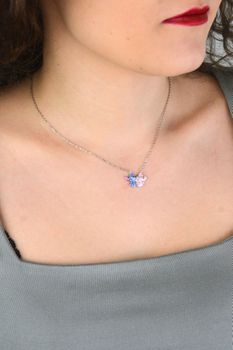 naszyjnik srebrny 925 DIA-NSZ-13877-925 dziecięcy Lilo i Stitch zawieszka (3).jpg