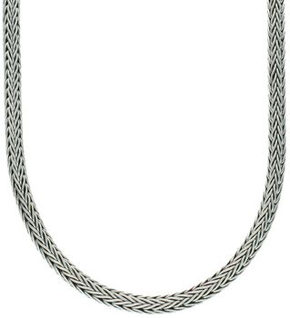 Męski naszyjnik ze srebra próby 925 o długości 51 cm i ozdobnym splocie. Elegancki design, solidne wykonanie i zapięcie na haczyk. Idealny prezent dla mężczyzny.1.jpg