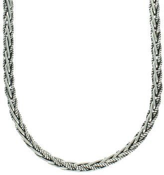 Naszyjnik męski srebrny próby 925, pleciony, długość 51 cm, waga 42,30 g, zapięcie na haczyk. Model DIA-NSZ-13925-925 – elegancki i wyrazisty dodatek dla mężczyzn2.jpg