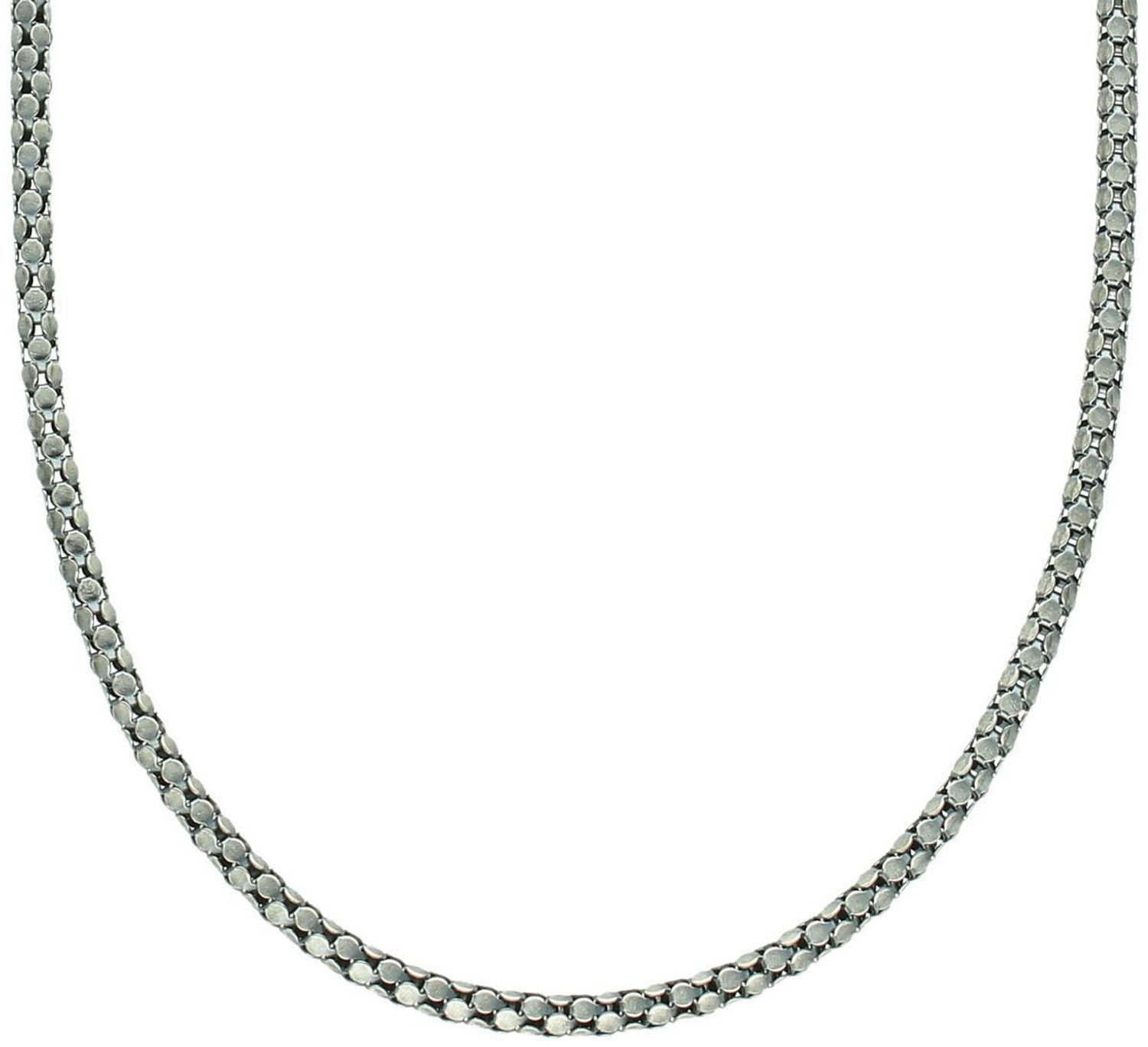 Naszyjnik damski srebrny próby 925, długość 45 cm, szerokość 2 mm, waga 5,60 g, zapięcie na karabińczyk. Model DIA-NSZ-13926-925 – klasyczny i elegancki dodatek do codziennych i formalnych styl1.jpg