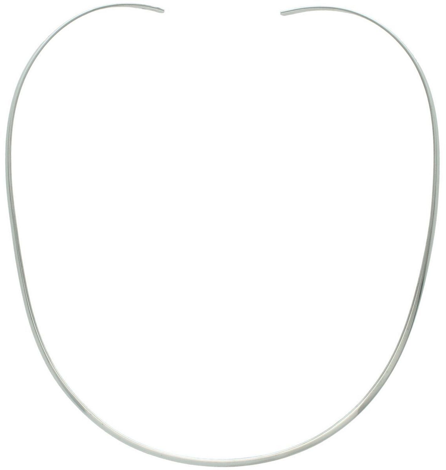 Odkryj elegancką kolie srebrną sztywną DIA-NSZ-13960-925 wykonaną ze srebra próby 925. Długość 45 cm, szerokość 3 mm, bez zapięcia. Idealna na każdą okazję – ponadczasowa klasyka i wyjątkowa1.jpg