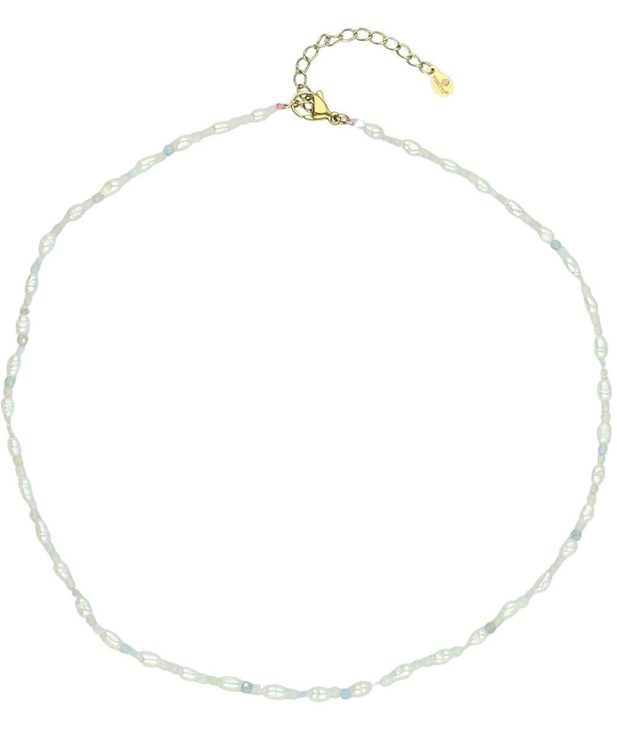 Naszyjnik z morganitem i perłą hodowlaną – elegancki naszyjnik z naturalnymi kamieniami.jpg