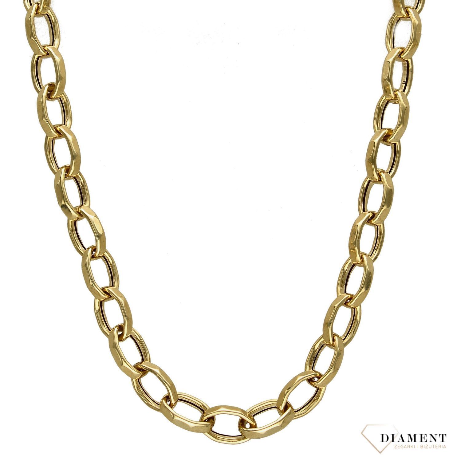 Złoty naszyjnik 585 duże ogniwka DIA-NSZ-1757-585.jpg