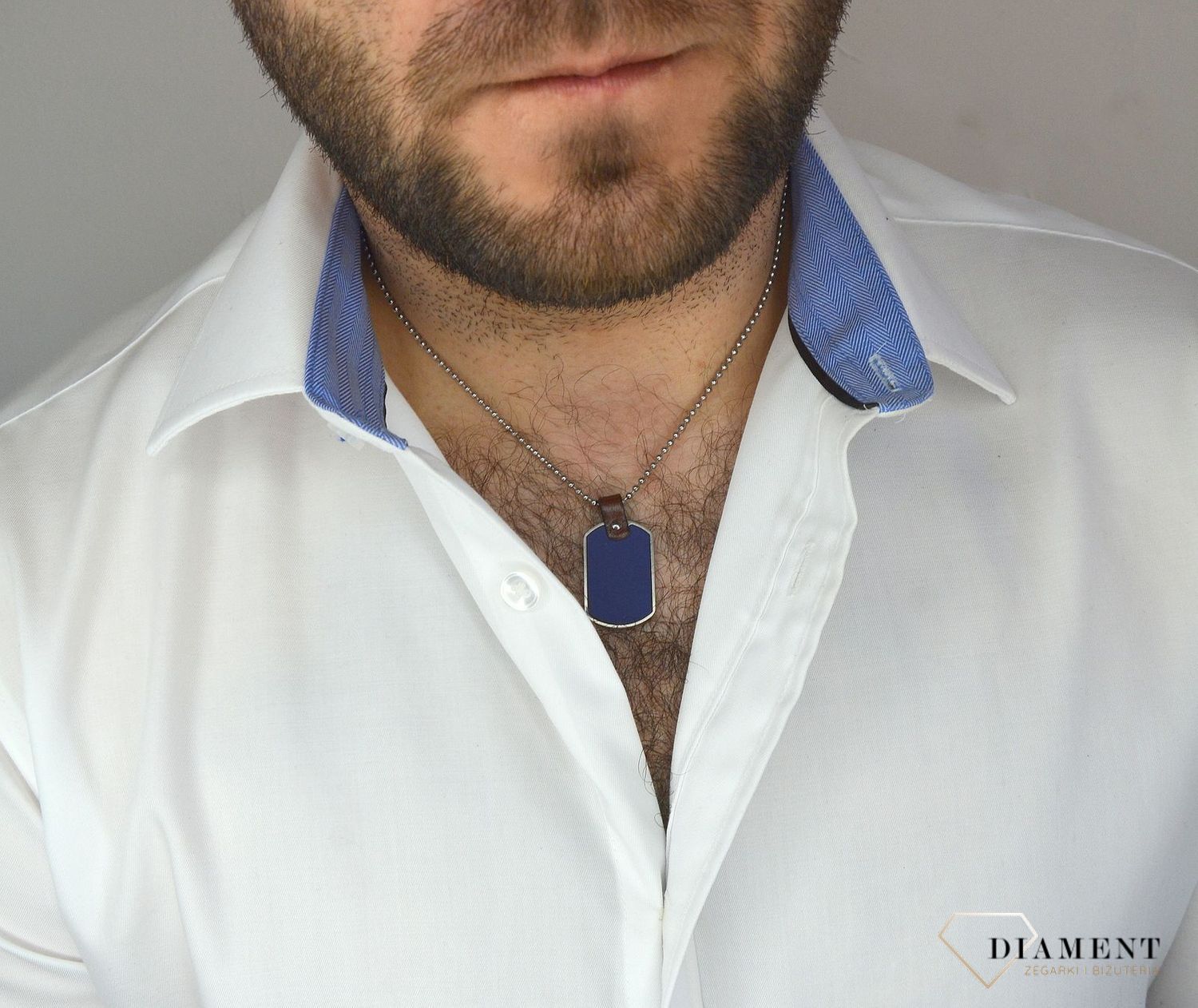 Naszyjnik męski stalowy nieśmiertelnik DIA-NSZ-1940-STAL.jpg