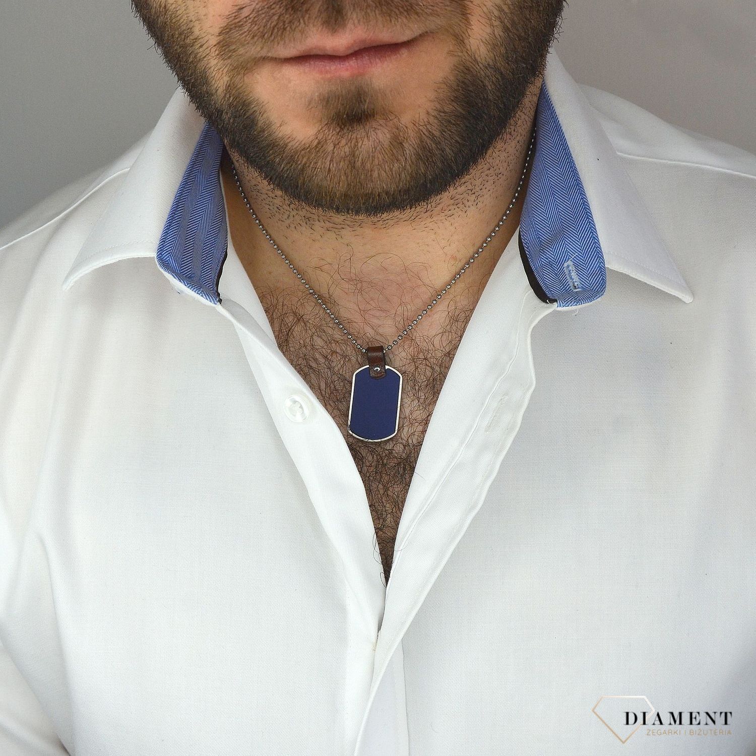 Naszyjnik męski stalowy nieśmiertelnik DIA-NSZ-1940-STAL.jpg