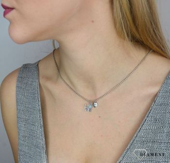 Naszyjnik srebrny 'LOVE zwierzęca miłość DIA-NSZ-2302-925 (2).JPG