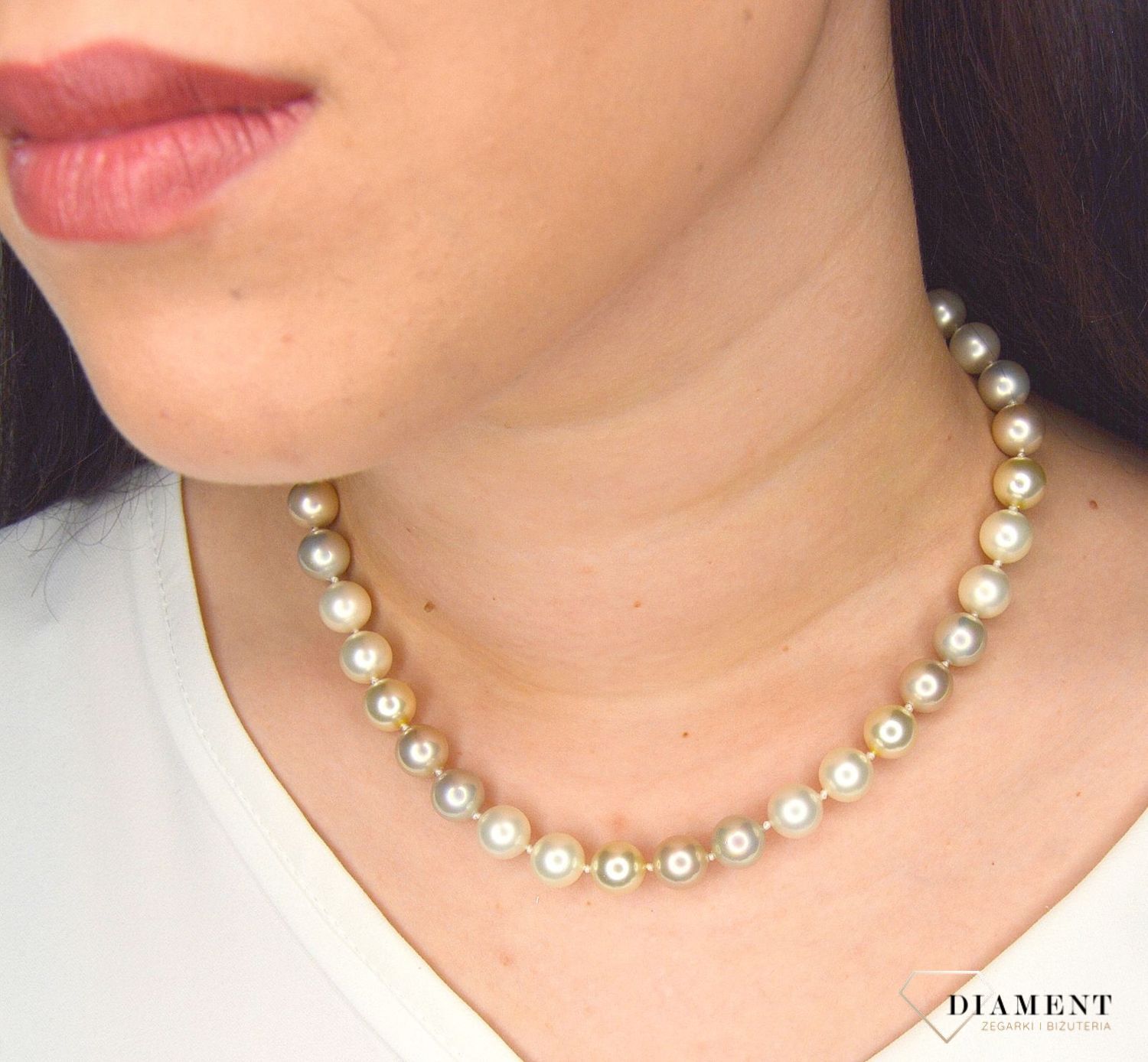 Naszyjnik z perłopławy w jasnym kolorze DIA-NSZ-2375-925.jpg