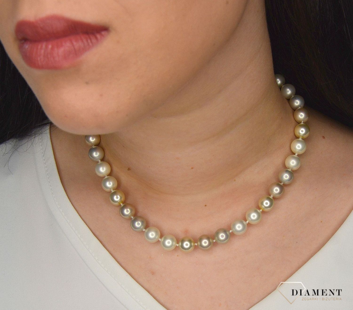 Naszyjnik z perłopławy w jasnym kolorze DIA-NSZ-2375-925.jpg