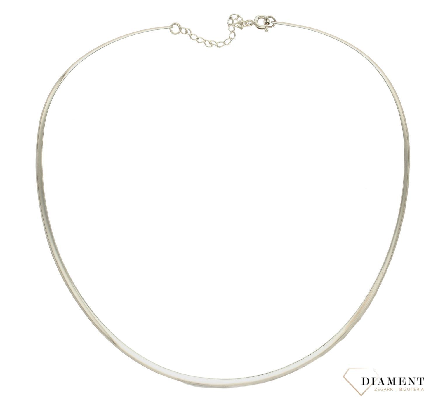 Naszyjnik srebrny 'Sztywna obroża Kleopatra'.jpg