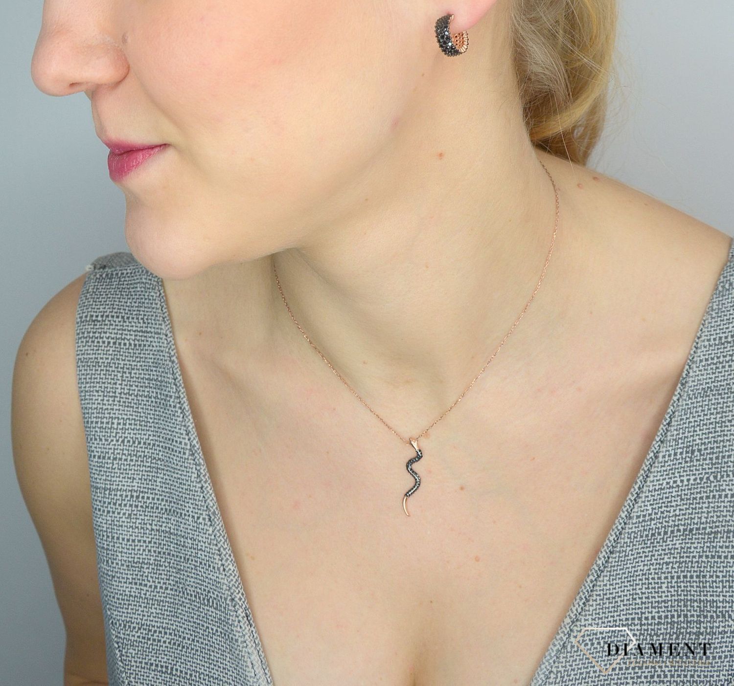 Srebrny naszyjnik pozłacany z wężem DIA-NSZ-2831-925.jpg