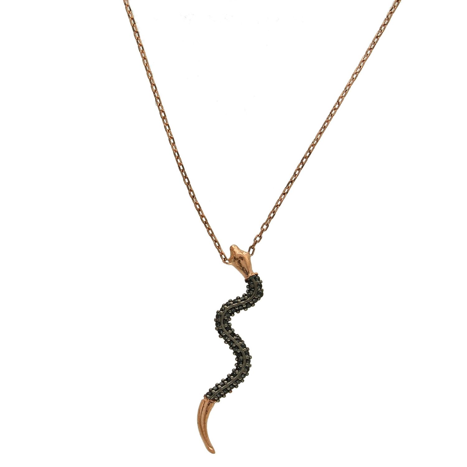 Srebrny naszyjnik pozłacany z wężem DIA-NSZ-2831-925.jpg