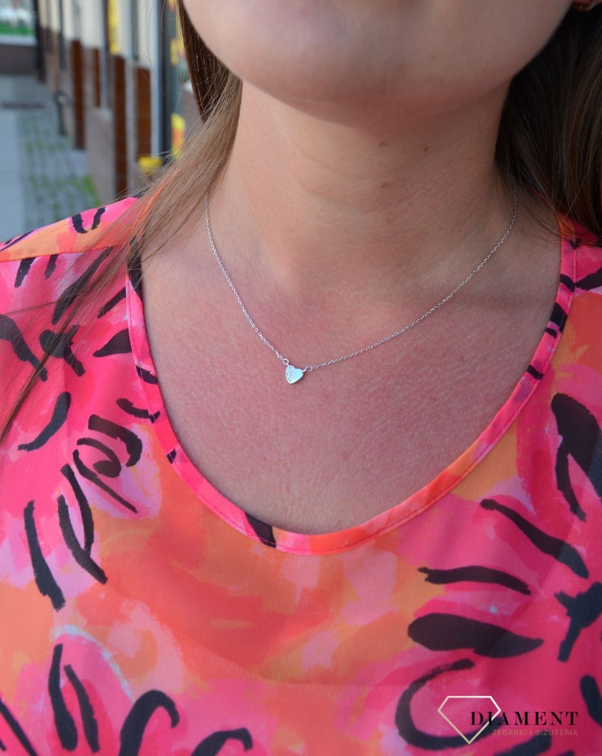 Srebrny naszyjnik zawieszka serce z cyrkonią DIA-NSZ-3546-925.jpg