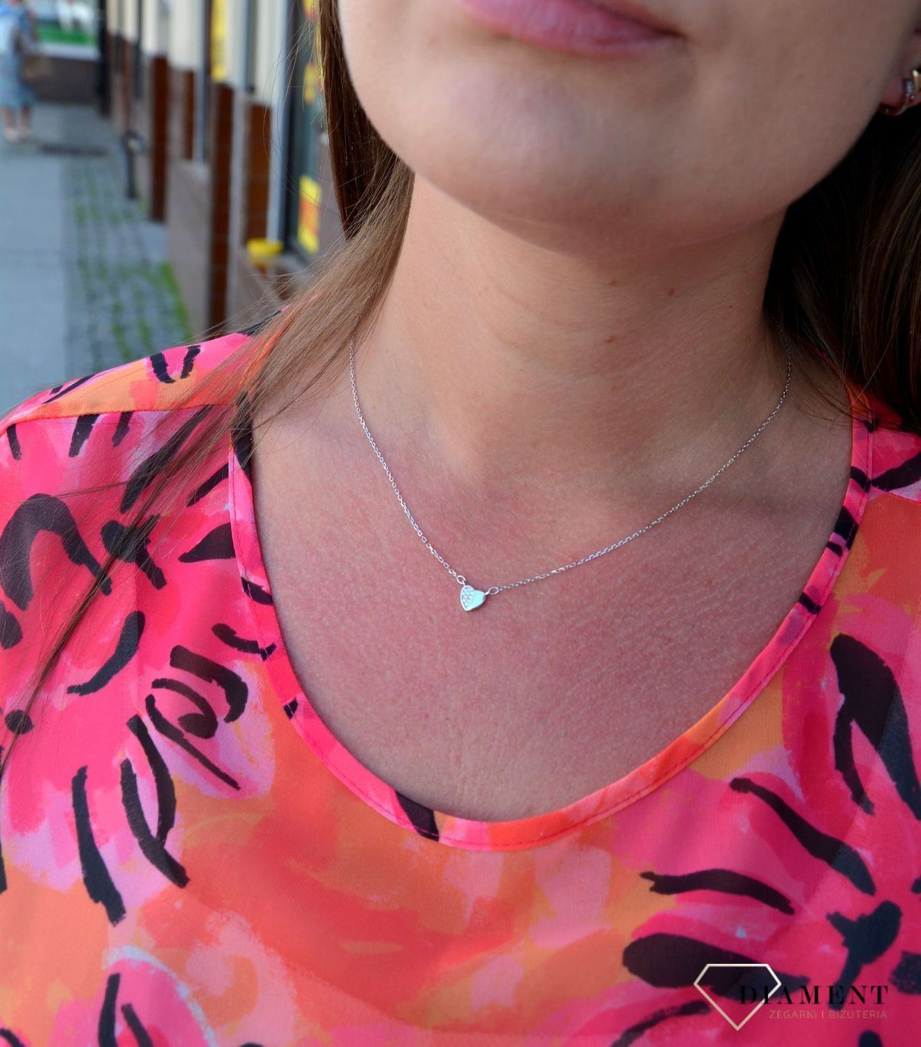 Srebrny naszyjnik zawieszka serce z cyrkonią DIA-NSZ-3546-925.jpg