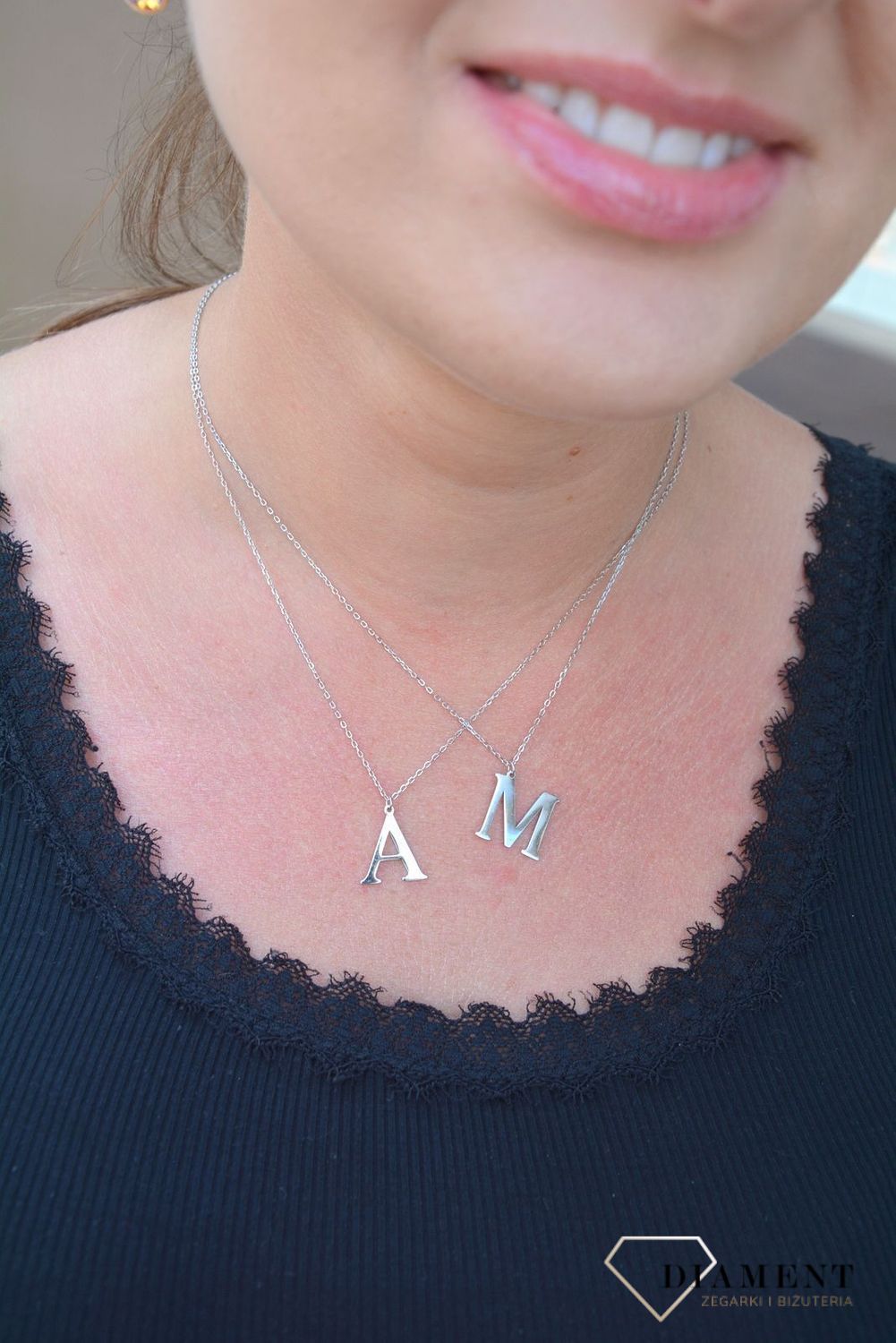 Srebrny naszyjnik Literka A DIA-NSZ-3551A-925.jpg