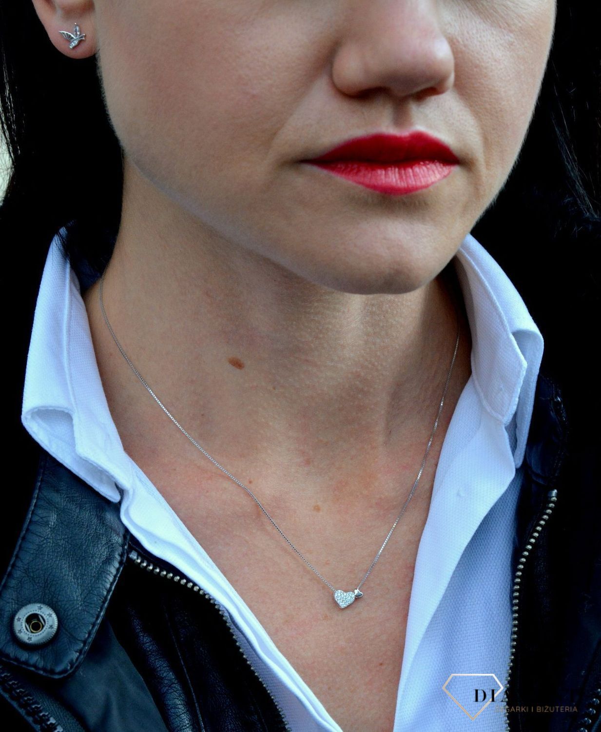 Srebrny naszyjnik celebrytka delikatne serce ozdobione cyrkonią DIA-NSZ-3831-925.jpg