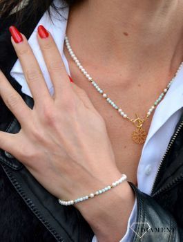 Naszyjnik damski z kamieni naturalnych larimar, perła Majorka DIA-NSZ-3996-925. Elegancki, kobiety i nowoczesny naszyjnik z kamieniami naturalnymi (1).JPG