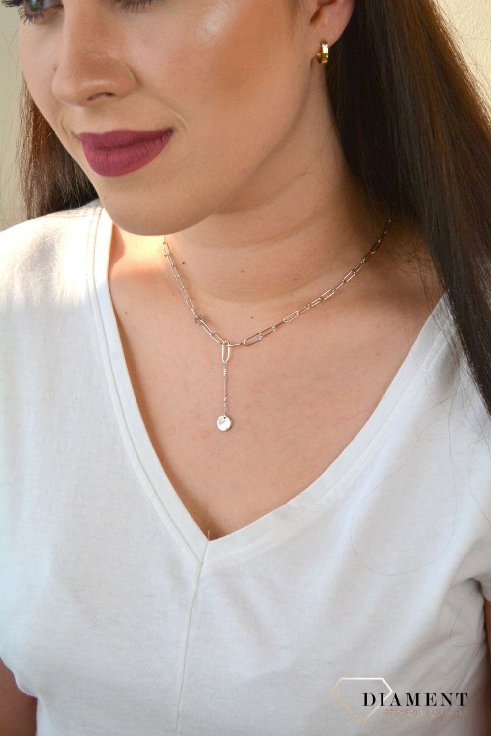Naszyjnik srebrna celebrytka DIA-NSZ-4646-925.jpg