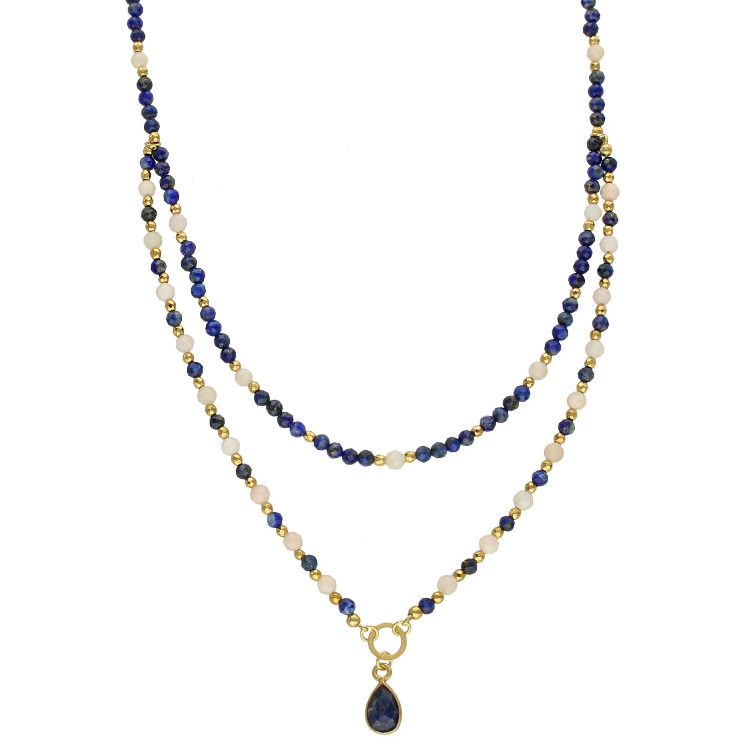 Naszyjnik podwójny lapis,opal, hematyt DIA-NSZ-4865-925.jpg